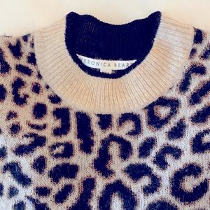 Veronica beard leopard sweater